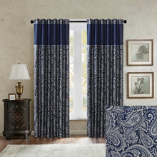Load image into Gallery viewer, Madison Park Aubrey Jacquard Panel Pair -95" Panel MP40-4897 By Olliix
