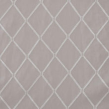 Load image into Gallery viewer, Madison Park Diamond Sheer Embroidered Window Scarf -50X144" MP40-4942 By Olliix
