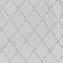 Load image into Gallery viewer, Madison Park Diamond Sheer Embroidered Window Scarf -50X144" MP40-4946 By Olliix
