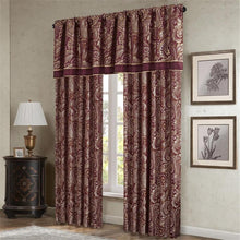 Load image into Gallery viewer, Madison Park Aubrey Jacquard Window Valance -50X18" MP41-2714 By Olliix
