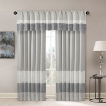 Load image into Gallery viewer, Madison Park Amherst Polyoni Pintuck Valance - 50X18" MP41-4377 By Olliix
