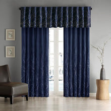 Load image into Gallery viewer, Madison Park Faux Silk Embroidered Window Valance -50X18" MP41-4572 By Olliix
