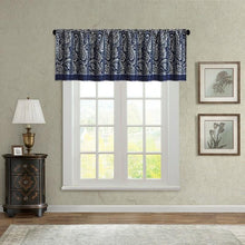 Load image into Gallery viewer, Madison Park Aubrey Jacquard Window Valance -50X18&quot; MP41-4899 By Olliix

