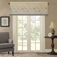 Load image into Gallery viewer, Madison Park Serene Embroidered Window Valance - 50X18&quot; MP41-5479 By Olliix
