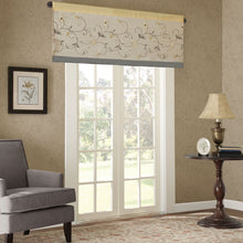 Load image into Gallery viewer, Madison Park Serene Embroidered Window Valance - 50X18&quot; MP41-5479 By Olliix
