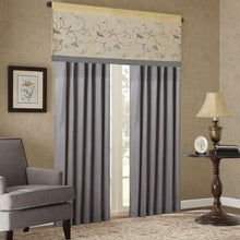 Load image into Gallery viewer, Madison Park Serene Embroidered Window Valance - 50X18&quot; MP41-5479 By Olliix
