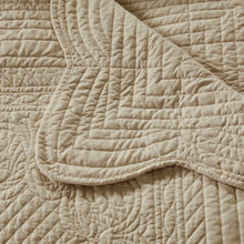 Load image into Gallery viewer, Madison Park Tuscany Oversized Quilted Throw With Scalloped Edges - 60X72&quot; MP50-4302
