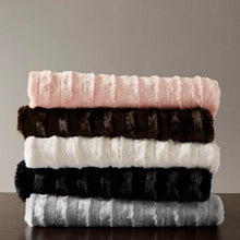 Load image into Gallery viewer, Madison Park Duke Long Fur Throw -50X60&quot; MP50-4823 By Olliix
