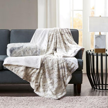Load image into Gallery viewer, Madison Park Sachi Oversized Faux Fur Throw -60X70&quot; MP50-4906 By Olliix
