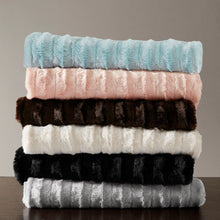 Load image into Gallery viewer, Madison Park Duke Long Fur Throw - 50X60&quot; MP50-5784 By Olliix
