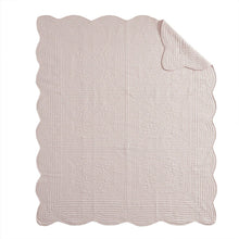 Load image into Gallery viewer, Madison Park Tuscany Oversized Quilted Throw With Scalloped Edges - 60X72&quot; MP50-6123
