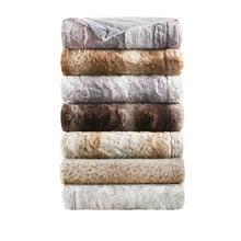 Load image into Gallery viewer, Madison Park Zuri Oversized Faux Fur Throw - 60X70&quot; MP50-6233 By Olliix
