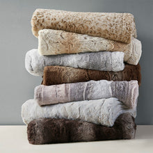 Load image into Gallery viewer, Madison Park Zuri Oversized Faux Fur Throw - 60X70&quot; MP50-6233 By Olliix
