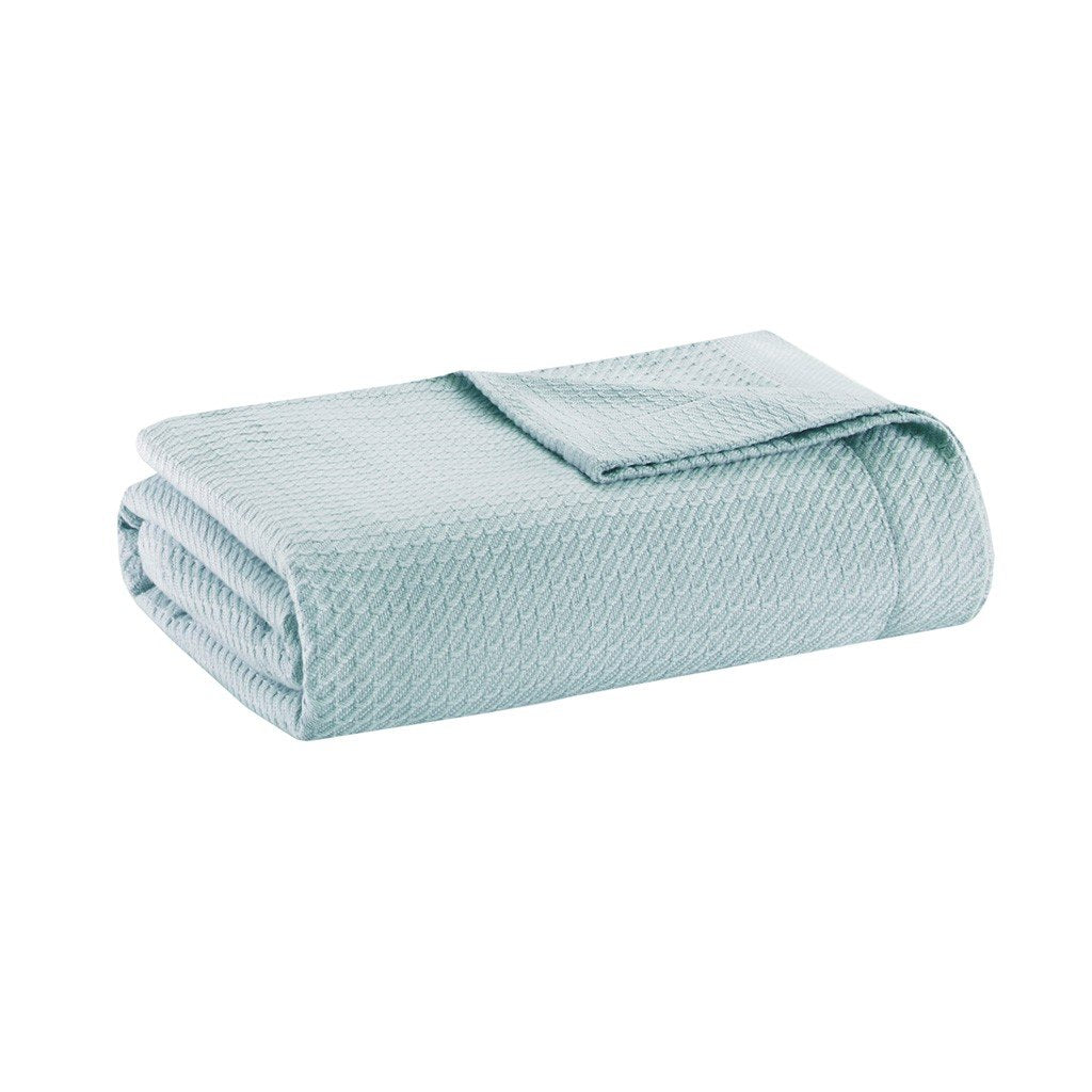 Madison Park Egyptian Cotton Blanket - Full/Queen MP51N-6188 By Olliix