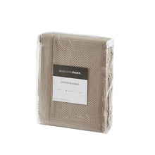 Load image into Gallery viewer, Madison Park Egyptian Cotton Blanket - Twin MP51N-6190 By Olliix
