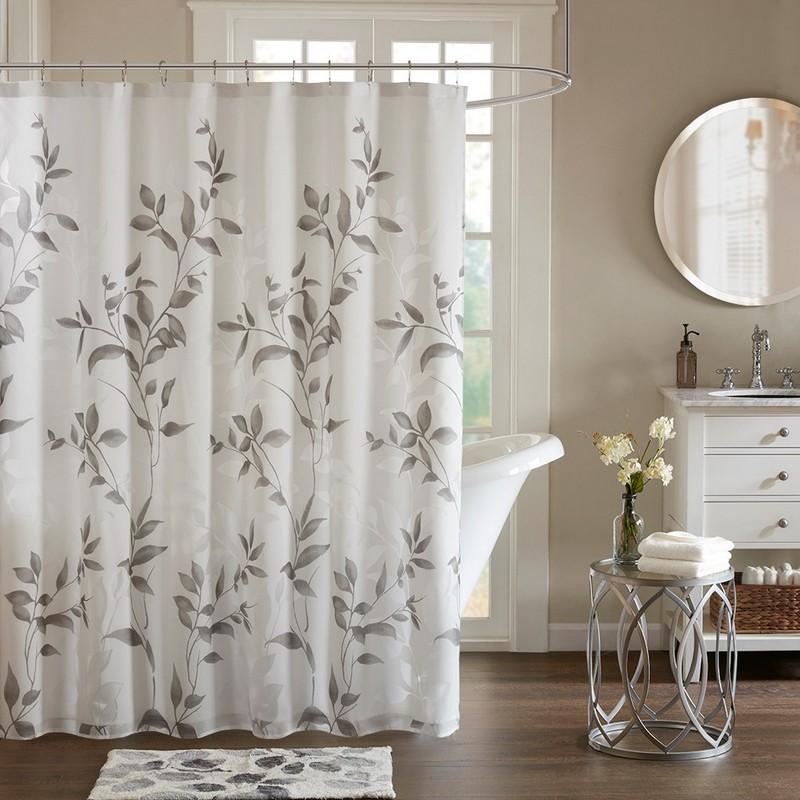 Madison Park Cecily Printed Shower Curtain -72X72
