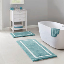 Load image into Gallery viewer, Madison Park Bittman Reversible High Pile Tufted Microfiber Bath Rug - 24X60&quot; MP72-5668
