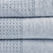 Load image into Gallery viewer, Madison Park Spa Waffle 6 Piece Waffle Cotton Jacquard Towels Set MP73-5913
