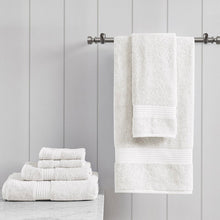 Load image into Gallery viewer, Madison Park Organic 6 Piece Organic Cotton Towel Set MP73-6182 By Olliix
