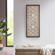 Load image into Gallery viewer, Madison Park Damask Wood Panel Carved Wall Panel MP95B-0231 By Olliix
