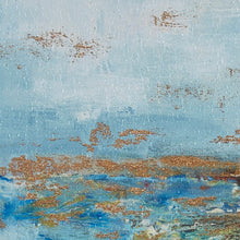 Load image into Gallery viewer, Madison Park Blue Horizon Gallery Art 5 Piece Set With Bronze Frame MP95C-0179A

