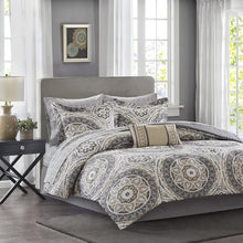 Load image into Gallery viewer, Complete Comforter And Cotton Sheet Set - Cal King MPE10-154 By Olliix
