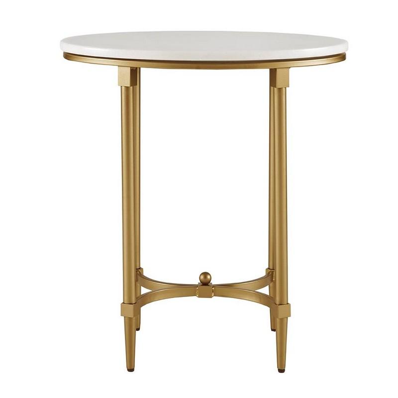 Madison Park Signature Bordeaux End Table MPS120-0124 By Olliix