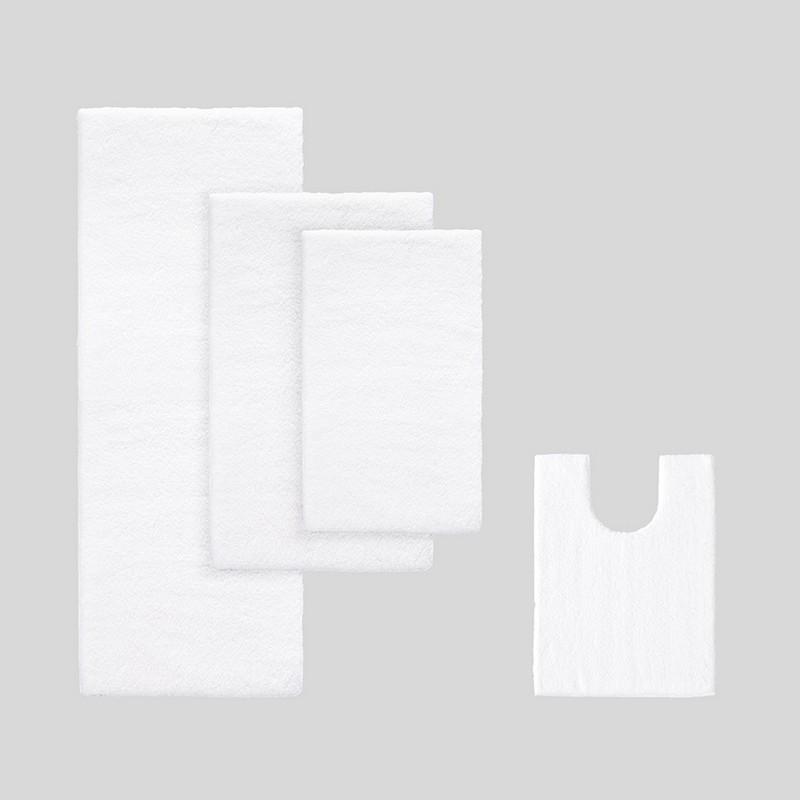 Madison Park Signature Marshmallow Bath Rug -20X24