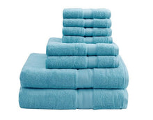 Load image into Gallery viewer, Madison Park Signature 800Gsm 100% Cotton 8 Piece Towel Set MPS73-193 By Olliix
