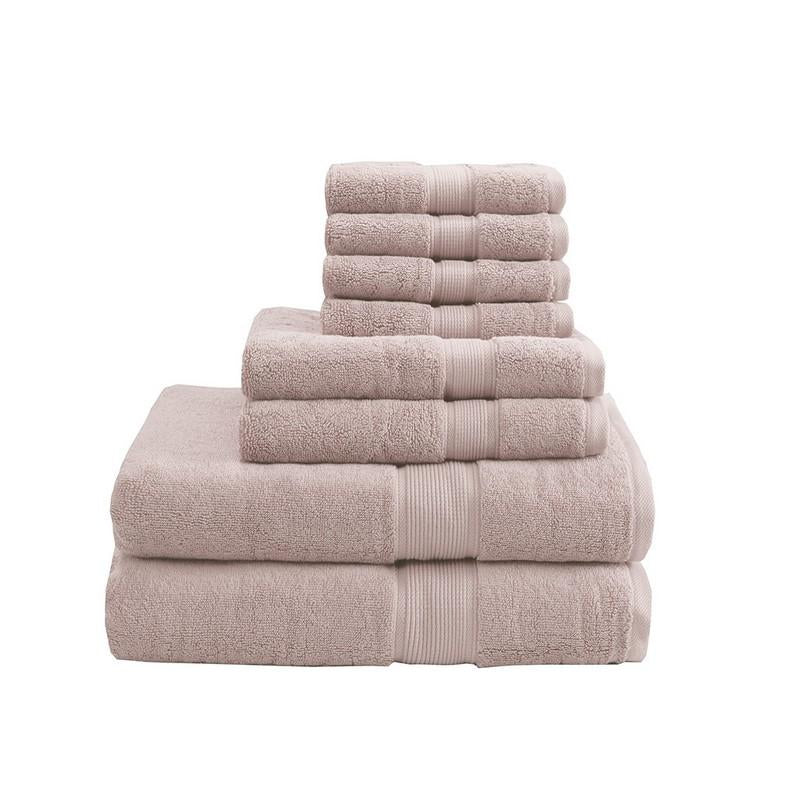 Madison Park Signature 800Gsm 100% Cotton 8 Piece Towel Set MPS73-321 By Olliix