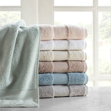 Load image into Gallery viewer, Madison Park Signature Turkish Cotton 6 Piece Bath Towel Set MPS73-416
