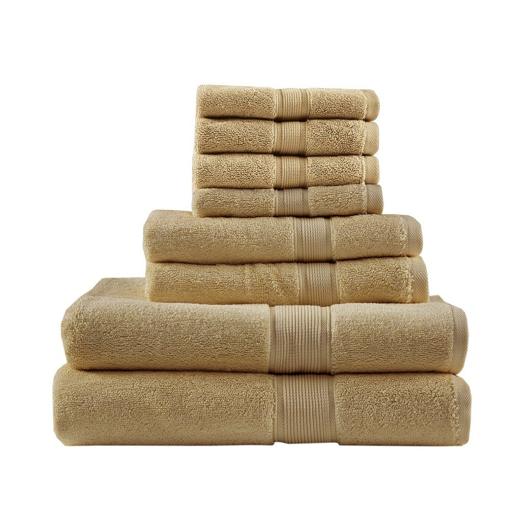 Madison Park Signature 800Gsm 100% Cotton 8 Piece Towel Set MPS73-424