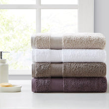 Load image into Gallery viewer, Madison Park Signature Luxor 100% Egyptian Cotton 6 Piece Towel Set MPS73-429
