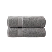 Load image into Gallery viewer, Madison Park Signature 800Gsm 100% Cotton Bath Sheet 2 Piece Set - 34X68&quot; MPS73-430
