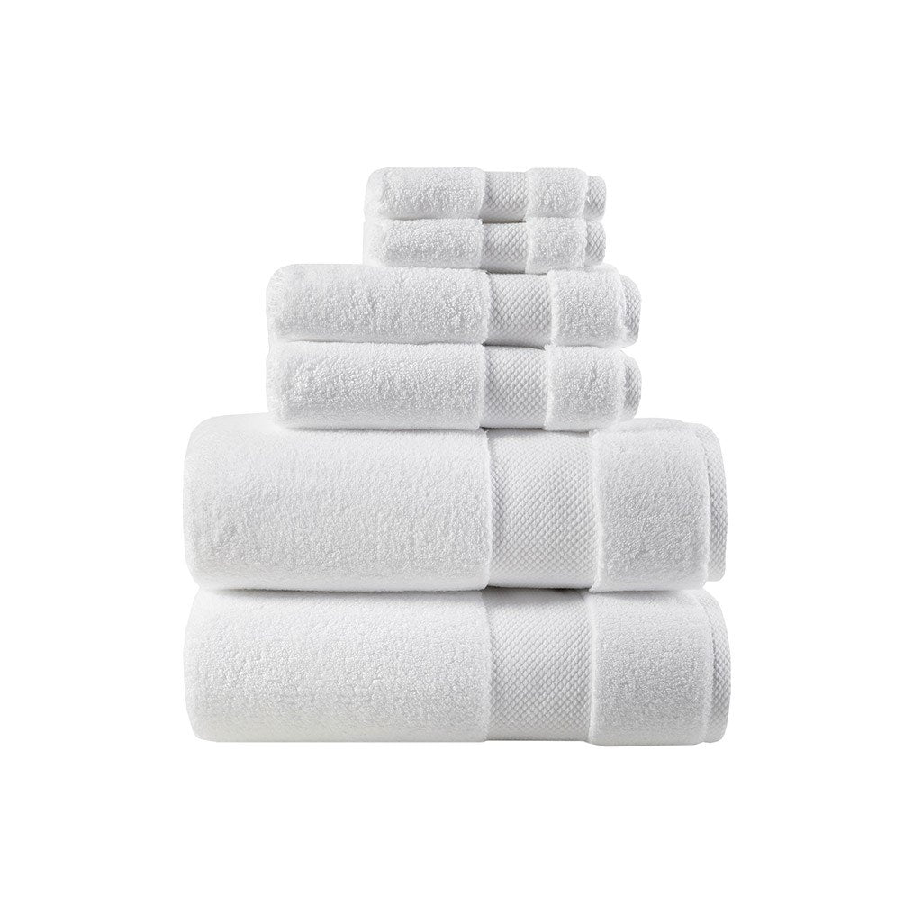 Madison Park Signature Splendor 1000Gsm 100% Cotton 6 Piece Towel Set MPS73-434