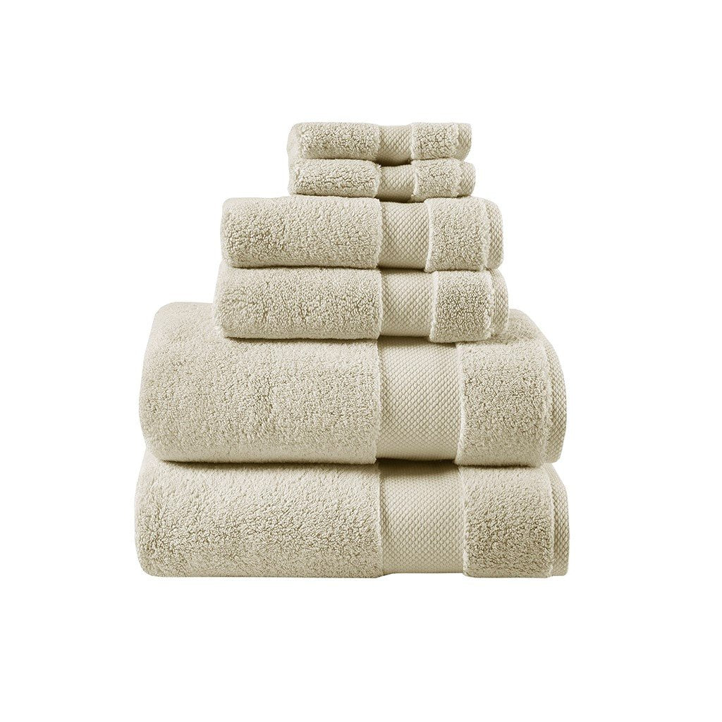 Madison Park Signature Splendor 1000Gsm 100% Cotton 6 Piece Towel Set MPS73-436