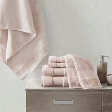 Load image into Gallery viewer, Madison Park Signature Turkish Cotton 6 Piece Bath Towel Set - 30X58&quot; MPS73-450
