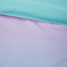 Load image into Gallery viewer, Mi Zone Glimmer Metallic Glitter Printed Reversible Duvet Cover Set - Full/Queen MZ12-0598
