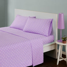 Load image into Gallery viewer, Mi Zone Polka Dot Printed 100% Cotton Sheet Set -Full MZ20-419 By Olliix

