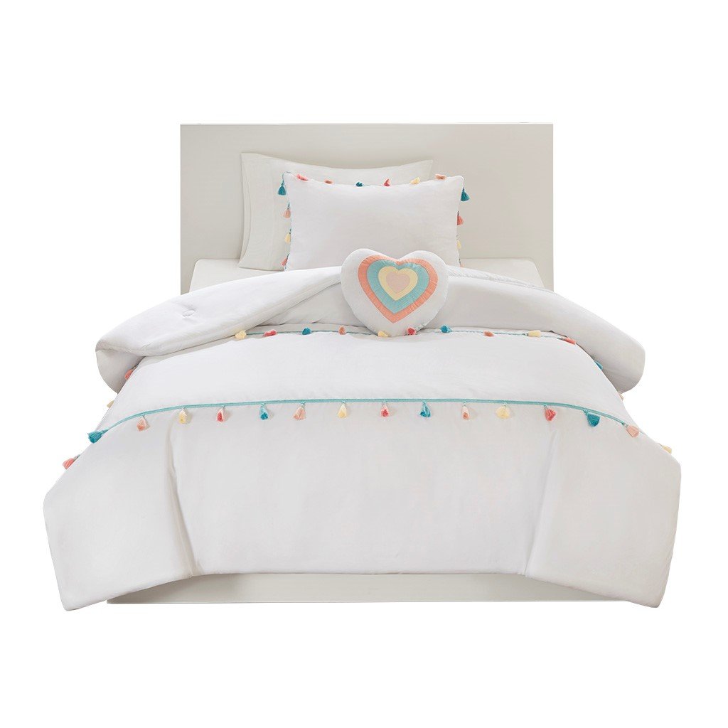 Mi Zone Kids Tessa Tassel Comforter Set - Full/Queen MZK10-169 By Olliix