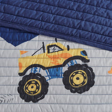 Load image into Gallery viewer, Mi Zone Kids Nash Reversible Coverlet Set - Twin MZK13-166 By Olliix
