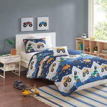Load image into Gallery viewer, Mi Zone Kids Nash Reversible Coverlet Set - Full/Queen MZK13-167 By Olliix
