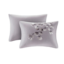 Load image into Gallery viewer, N Natori Sakura Blossom 3 Piece Cotton Sateen Printed Comforter Set - King NS10-3256
