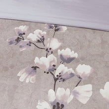 Load image into Gallery viewer, N Natori Sakura Blossom 3 Piece Cotton Sateen Printed Comforter Set - King NS10-3256
