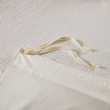 Load image into Gallery viewer, N Natori Hanae Cotton Blend Yarn Dyed 3 Piece Duvet Cover Set - Full/Queen NS12-3245
