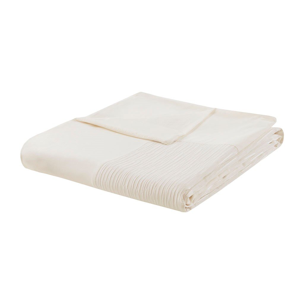 N Natori Hanae Cotton Blend Yarn Dyed 3 Piece Duvet Cover Set - King NS12-3246