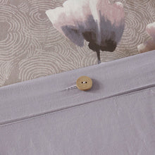 Load image into Gallery viewer, N Natori Sakura Blossom 3 Piece Cotton Sateen Printed Duvet Cover Set - King NS12-3258
