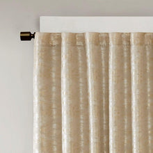 Load image into Gallery viewer, Cassius Jacquard Total Blackout Window Panel (50x84) - Gold SS40-0004 By Olliix
