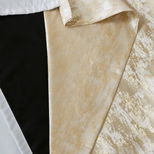 Load image into Gallery viewer, Cassius Jacquard Total Blackout Window Panel (50x108) - Gold SS40-0006 By Olliix
