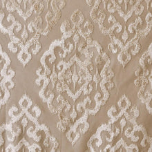 Load image into Gallery viewer, Mirage Knitted Jacquard Blackout Window Panel (50x95) - Champagne SS40-0014 By Olliix
